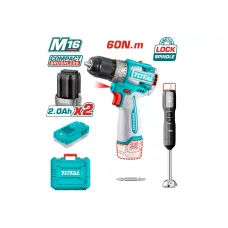 Կոմբո հավաքածու․ պտուտակադարձիչ (TDLI16681) 2 մարտկոցով, բլենդեր (TJB047K) TOTAL TCKLI1628