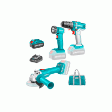 Մարտկոցային գործիքների հավաքածու (3 միավոր) TOTAL TCKLI20418