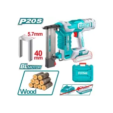 Մեխ կրակող գործիք մարտկոցային 20Վ 40մմ TOTAL TCSNLI6005 Մեխ կրակող գործիք մարտկոցային 20Վ 40մմ TOTAL TCSNLI6005