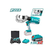 Հիդրավլիկ սեղմիչ գործիք մարտկոցային 20Վ 16-400մմ² TOTAL TCTLI2002