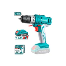 Պտուտակադարձիչ մարտկոցային 12Վ 25Նմ (մարտկոցով, լիցքավորիչով) TOTAL TDLI1221