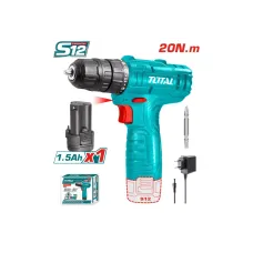 Պտուտակադարձիչ մարտկոցային 12Վ (մարտկոցով, լիցքավորիչով) TOTAL TDLI12415