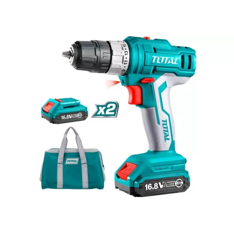 Պտուտակադարձիչ մարտկոցային 16.8Վ 25Նմ (2 մարտկոցով, լիցքավորիչով) TOTAL TDLI1612