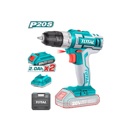 Պտուտակադարձիչ մարտկոցային 20Վ 45Նմ (2 մարտկոցով, լիցքավորիչով) TOTAL TDLI200215