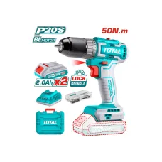 Պտուտակադարձիչ մարտկոցային 20Վ 50Նմ (2 մարտկոցով, լիցքավորիչով) TOTAL TDLI20508