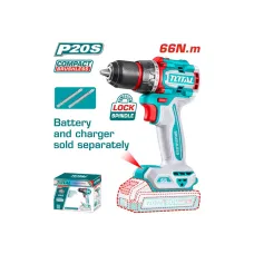 Պտուտակադարձիչ մարտկոցային 20Վ 66Նմ TOTAL TDLI206681