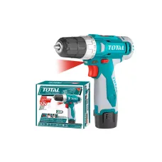 Պտուտակադարձիչ մարտկոցային 12Վ (մարտկոցով, լիցքավորիչով, 2 բիթերով) TOTAL TDLI228120