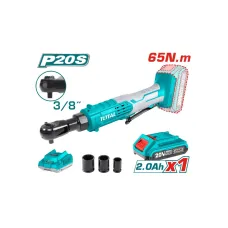 Ճռիկ մարտկոցային TOTAL TDRLI206015 20Վ 65Նմ