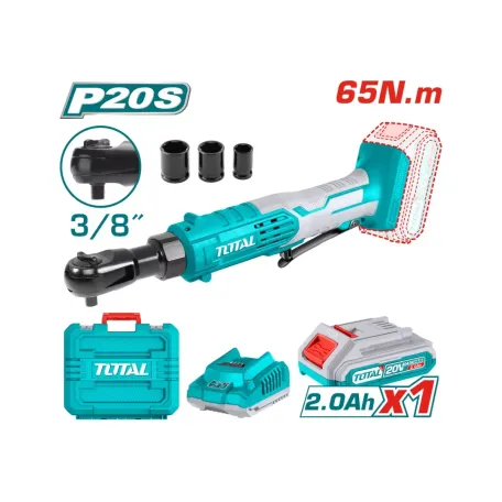 Ճռիկ մարտկոցային TOTAL TDRLI2060152 65Նմ