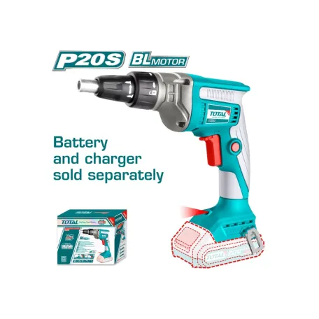 Պտուտակադարձիչ մարտկոցային գիպսաստվարաթղթի 20Վ TOTAL TDSLI2042006