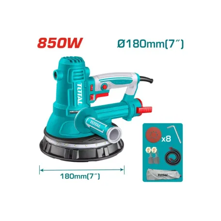 Հղկող մեքենա գիպսաստվարաթղթի 850Վտ TOTAL TDWS10508