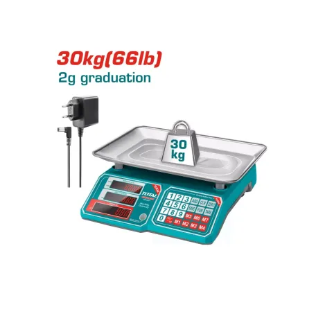 Կշեռք էլեկտրոնային TOTAL TESA3301 30կգ