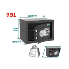 էլեկտրոնային սեյֆ TOTAL TESF2501 19Լ 350x250x20մմ