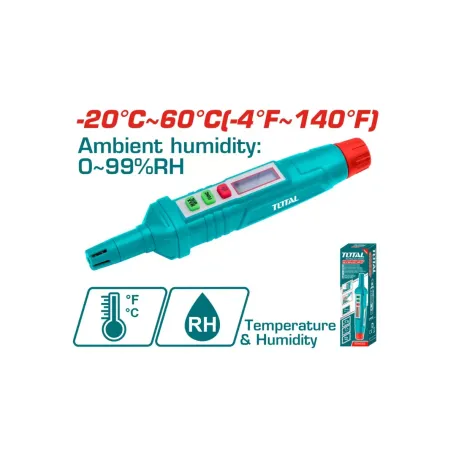 Չափիչ օդի ջերմաստիճանի և խոնավության TOTAL TETHT23 Չափիչ օդի ջերմաստիճանի և խոնավության TOTAL TETHT23