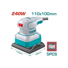 Հղկող մեքենա վիբրացիոն TOTAL TF2241108 240Վտ 110x100մմ