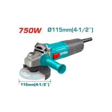 ԱՀՄ TOTAL TG10711556 750Վտ 115մմ ԱՀՄ TOTAL TG10711556 750Վտ 115մմ