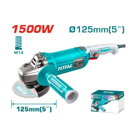 ԱՀՄ TOTAL TG11512536 1500Վտ 115մմ ԱՀՄ TOTAL TG11512536 1500Վտ 115մմ