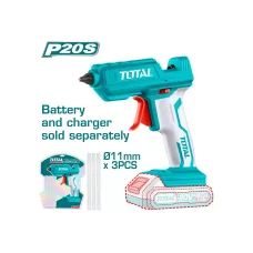 Սիլիկոնի ատրճանակ մարտկոցային 20Վ TOTAL TGGLI2001 Սիլիկոնի ատրճանակ մարտկոցային 20Վ TOTAL TGGLI2001