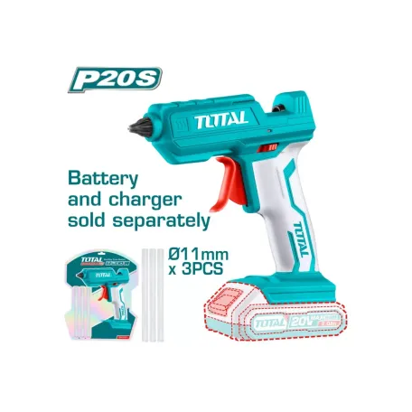 Սիլիկոնի ատրճանակ մարտկոցային 20Վ TOTAL TGGLI2001