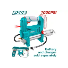 Յուղման ատրճանակ մարտկոցային 20Վ 10.000PSI TOTAL TGGLI2010 Յուղման ատրճանակ մարտկոցային 20Վ 10.000PSI TOTAL TGGLI2010