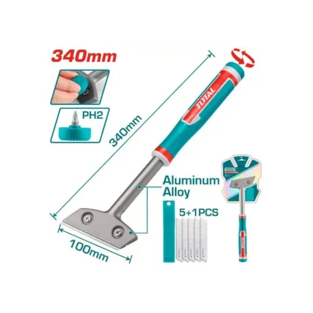 Քերիչ մետաղական 340մմ TOTAL TGS3088