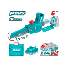 Շղթայավոր սղոց մարտկոցային 20Վ 150մմ TOTAL TGSLI20686