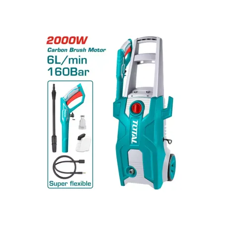Բարձր ճնշման լվացման սարք 2000Վտ TOTAL TGT11376 Բարձր ճնշման լվացման սարք 2000Վտ TOTAL TGT11376