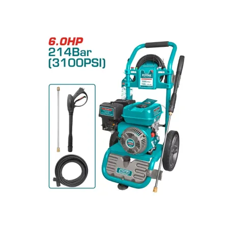 Բարձր ճնշման լվացող սարք բենզինային 6 ձիաուժ TOTAL TGT250105 Բարձր ճնշման լվացող սարք բենզինային 6 ձիաուժ TOTAL TGT250105