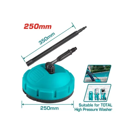 Խոզանակ կլոր բարձր ճնշման լվացող սարքի համար 250մմ TOTAL TGTPB251 Խոզանակ կլոր բարձր ճնշման լվացող սարքի համար 250մմ TOTAL TGTPB251