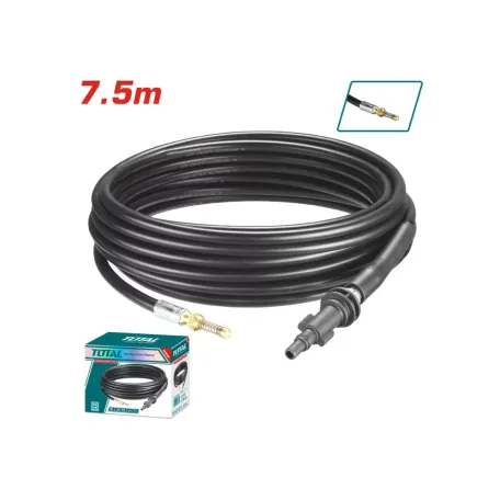 Բարձր ճնշման ռետինե խողովակ 7.5մ TOTAL TGTPCH751