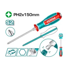 Խաչաձև պտուտակահան թափանցող PH2x150մմ TOTAL TGTPH2150