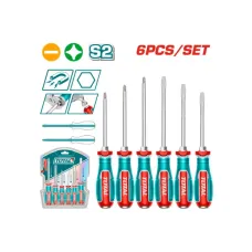 Հարվածային պտուտակահանների հավաքածու 6 հատ TOTAL TGTST0606