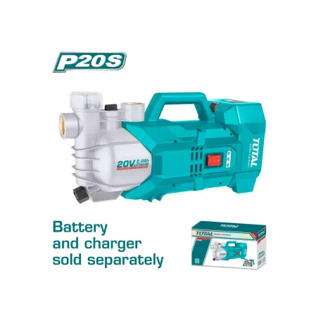 Ջրի պոմպ մարտկոցային 20Վ 47լ/ր TOTAL TGWPLI201801