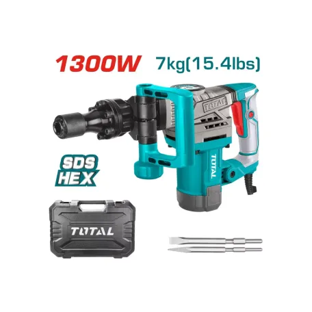 Մուրճ հարվածային TOTAL TH2130016 1300Վտ 20Ջ HEX