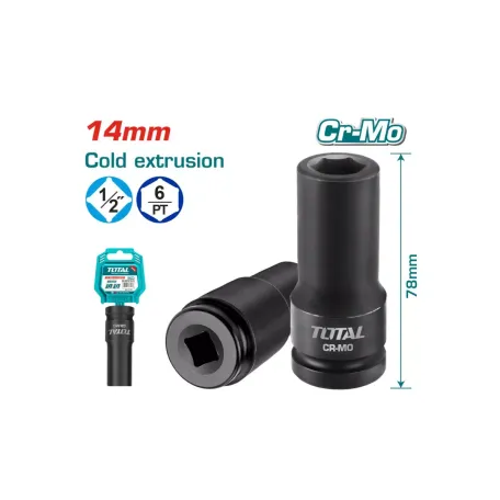 Գլխիկ երկար 14մմ 1/2 TOTAL THDIS12141L