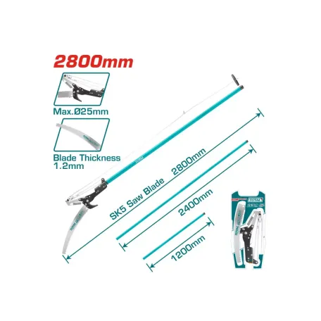 Էտի մկրատ պարանով TOTAL THEPS25281 2.4մ
