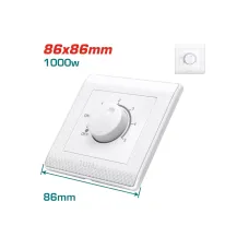 Առաստաղի օդափոխիչի կարգավորիչ TOTAL THESFC10001 1000Վտ