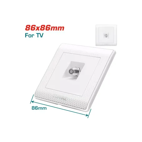 Վարդակ TV մալուխի TOTAL THESST401TV 16Ա 250Վ