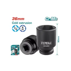Հարվածային գլխիկ 36մմ 3/4'' TOTAL THHISD3436L Հարվածային գլխիկ 36մմ 3/4'' TOTAL THHISD3436L