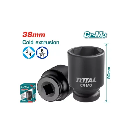 Հարվածային գլխիկ 38մմ 3/4'' TOTAL THHISD3438L