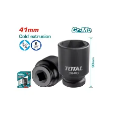 Հարվածային գլխիկ 41մմ 3/4'' TOTAL THHISD3441L Հարվածային գլխիկ 41մմ 3/4'' TOTAL THHISD3441L