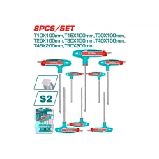 Աստղաձև պտուտակահանի հավաքածու 8կտ TOTAL THHW8083 Աստղաձև պտուտակահանի հավաքածու 8կտ TOTAL THHW8083