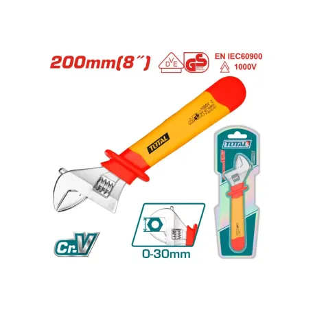 Դիէլեկտրիկ կարգավորող բանալի 200մմ TOTAL THIADW081