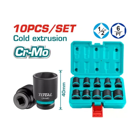 Հարվածային գլխիկների հավաքածու TOTAL THISTD12101