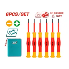 Դիէլեկտրիկ պտուտակահանների հավաքածու TOTAL THKIPSD0601