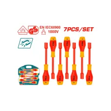 Դիէլեկտրիկ պտուտակահանների հավաքածու TOTAL THKISD0701