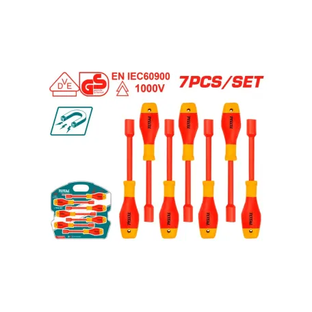 Դիէլեկտրիկ պտուտակահանների հավաքածու TOTAL THKISD0701