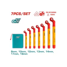 Դիէլեկտրիկ օղակաձև բանալիների հավաքածու 7 կտոր TOTAL THKISPA0702 Դիէլեկտրիկ օղակաձև բանալիների հավաքածու 7 կտոր TOTAL THKISPA0702