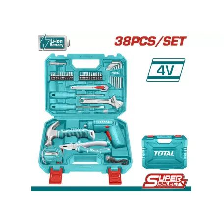 Գործիքների հավաքածու TOTAL THKTHP10386 38կտոր