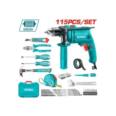 Գայլիկոնիչի հավաքածու TOTAL THKTHP1152 115 կտոր